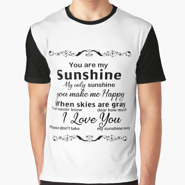 You are my sunshine by della95 T-Shirts, Hoodie, Sweatshirt | BlankRebels.com (Image 1)