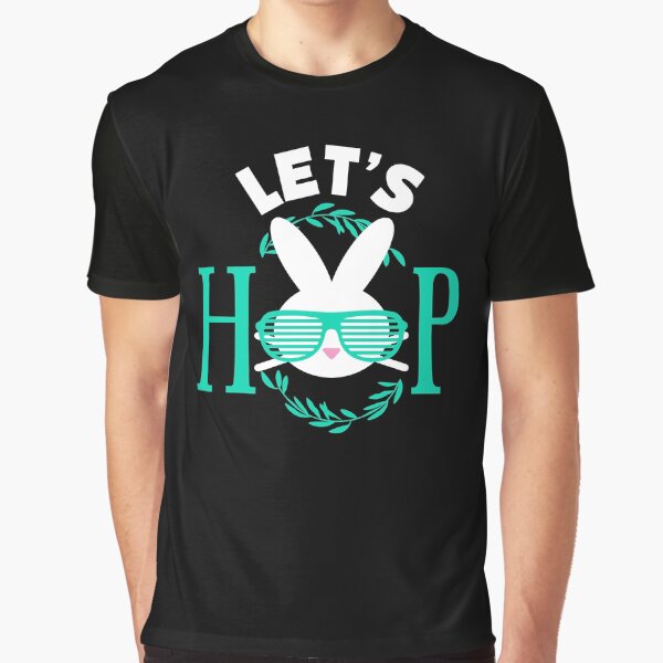 Let's Hop Swag Bunny Blue Design by AllStarMerch T-Shirts, Hoodie, Sweatshirt | BlankRebels.com (Image 1)