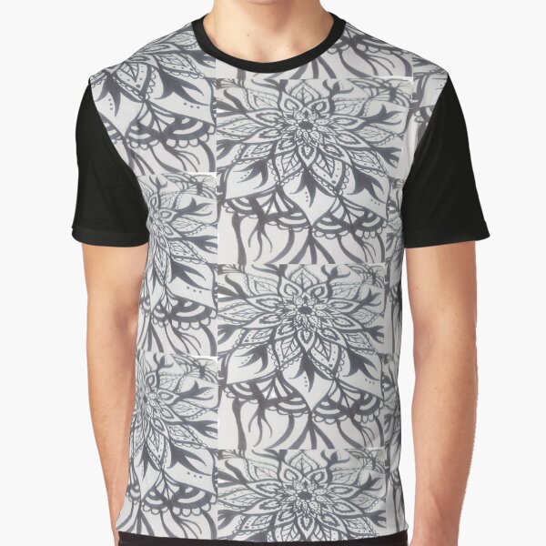 Floral Mandala by Artfly Studio T-Shirts, Hoodie, Sweatshirt | BlankRebels.com (Image 1)