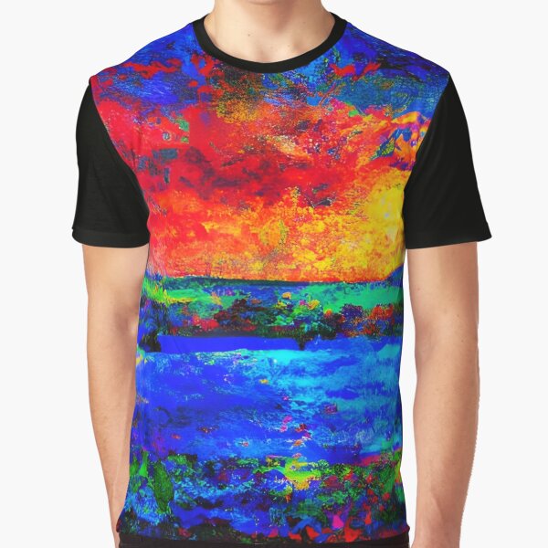Sunset Painting by Nautical4U T-Shirts, Hoodie, Sweatshirt | BlankRebels.com (Image 1)