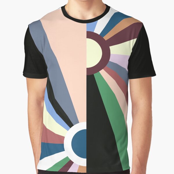 Offset Retro Sunset Rainbow 2 by MaryJaneRC T-Shirts, Hoodie, Sweatshirt | BlankRebels.com (Image 1)