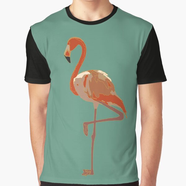 flamingo in geometric sketch style by Roberta Calabrese T-Shirts, Hoodie, Sweatshirt | BlankRebels.com (Image 1)