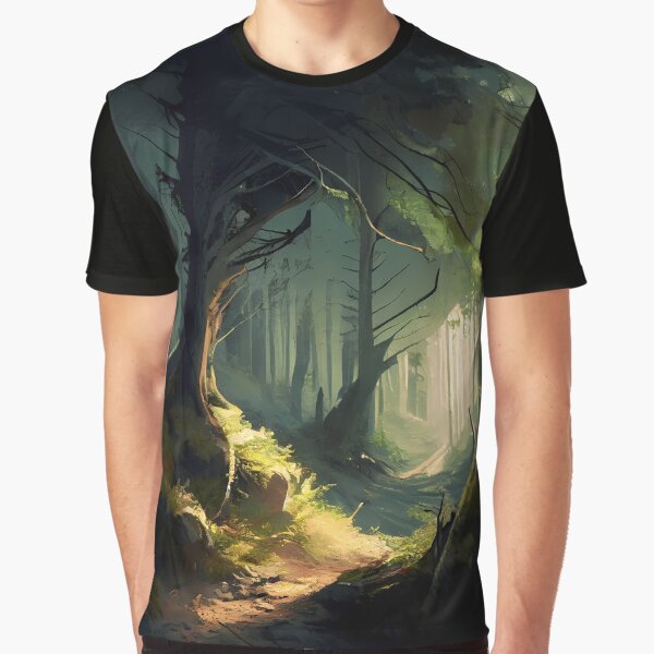 The Sunlit Forest by CosmicScare10 T-Shirts, Hoodie, Sweatshirt | BlankRebels.com (Image 1)
