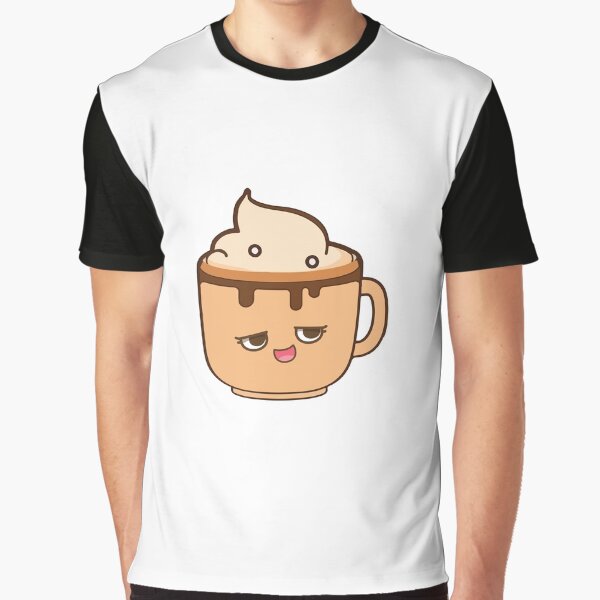 Kawaii Coffee First: Aesthetic Minimalist Design by Zanoozi Art Prints