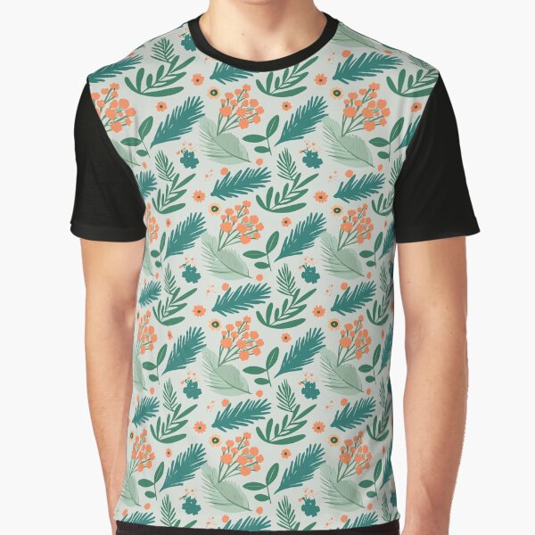 Whimsical floral pattern by joshua Tolliday T-Shirts, Hoodie, Sweatshirt | BlankRebels.com (Image 1)