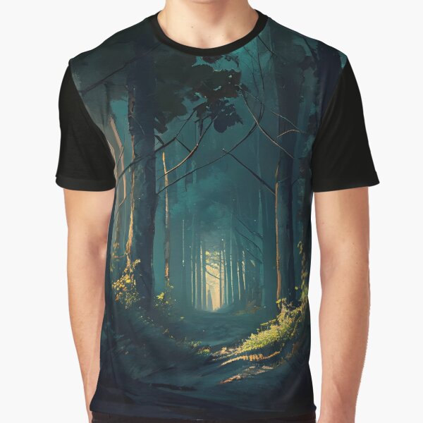 The Night Forest by CosmicScare10 T-Shirts, Hoodie, Sweatshirt | BlankRebels.com (Image 1)
