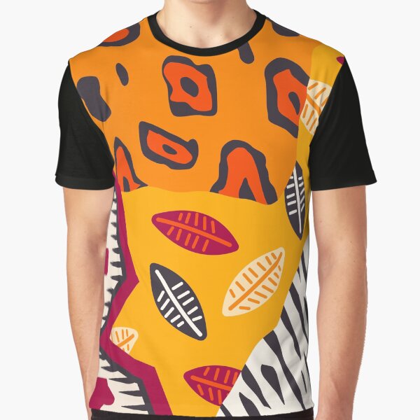 leaf animal print by haroulita T-Shirts, Hoodie, Sweatshirt | BlankRebels.com (Image 1)