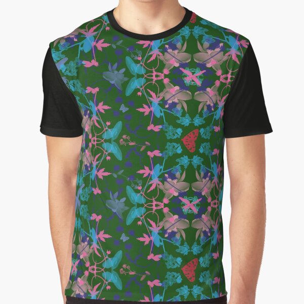 Wildflowers, dragonflies and butterflies design by JennyAnneDesign T-Shirts, Hoodie, Sweatshirt | BlankRebels.com (Image 1)