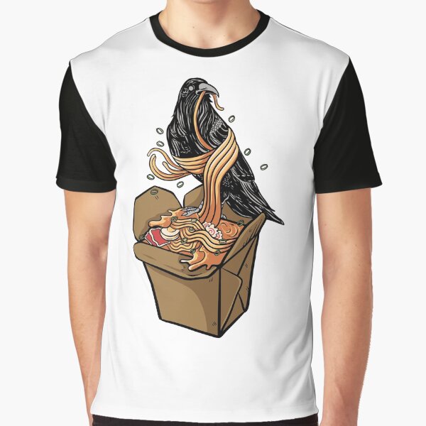 Crow Portion Of Ramen by Emil1993 T-Shirts, Hoodie, Sweatshirt | BlankRebels.com (Image 1)