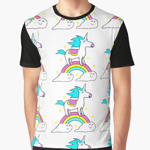 Unicorn travel on clouds by Tim Addison T-Shirts, Hoodie, Sweatshirt | BlankRebels.com (Image 1)