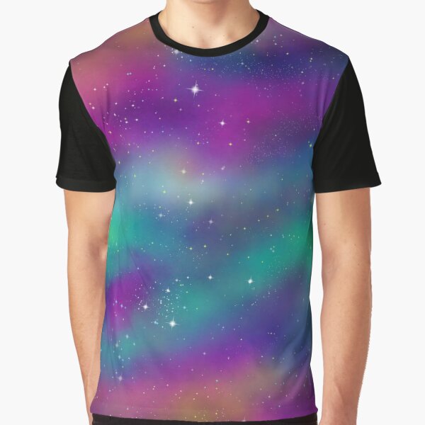 Multicolor Galaxy by Minima-Vulpes T-Shirts, Hoodie, Sweatshirt | BlankRebels.com (Image 1)