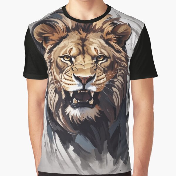 Lion in Sketch Style C by Vitalka-uk T-Shirts, Hoodie, Sweatshirt | BlankRebels.com (Image 1)