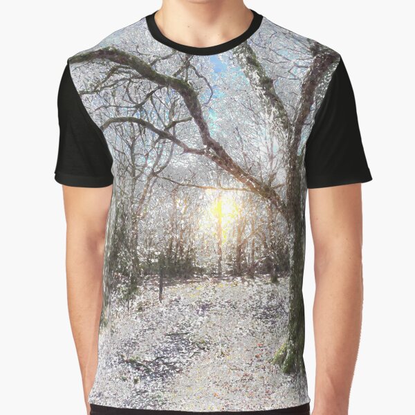 Snow Forest Art by Londonimages T-Shirts, Hoodie, Sweatshirt | BlankRebels.com (Image 1)