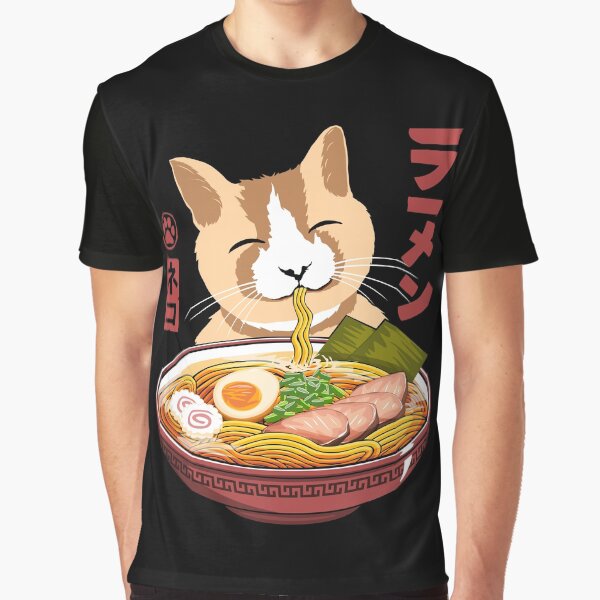 Cat Love Ramen by Dan Dee T-Shirts, Hoodie, Sweatshirt | BlankRebels.com (Image 1)