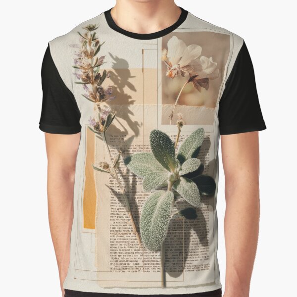Newspaper Sage Greenery by scicilysimonee T-Shirts, Hoodie, Sweatshirt | BlankRebels.com (Image 1)