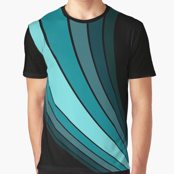 Stripes abstract light blue art by Tshirtstory T-Shirts, Hoodie, Sweatshirt | BlankRebels.com (Image 1)