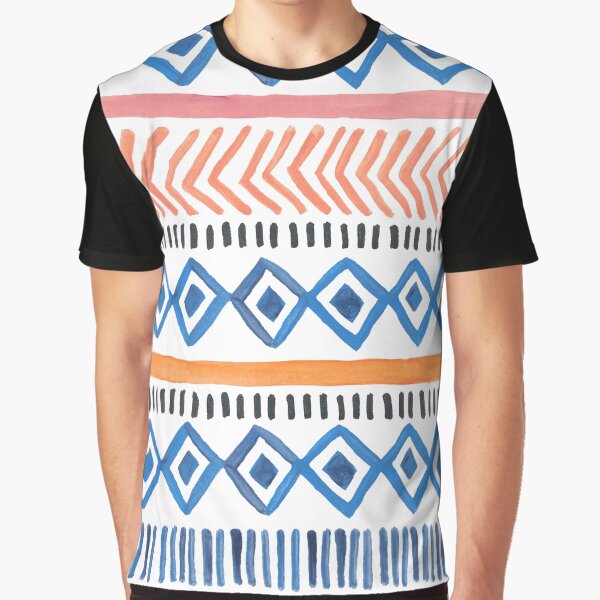 Blue Diamonds Boho Chic by Jan Weiss T-Shirts, Hoodie, Sweatshirt | BlankRebels.com (Image 1)