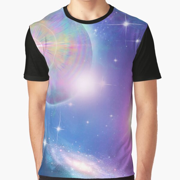 Pastel Outer Space Cosmic Galaxy by TjsDesignsnMore T-Shirts, Hoodie, Sweatshirt | BlankRebels.com (Image 1)