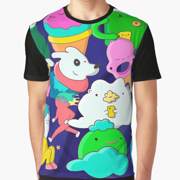 Poster Doodle cute monster. Funny characters. Cartoon hand drawn. by SUMA3000 T-Shirts, Hoodie, Sweatshirt (Image 1)
