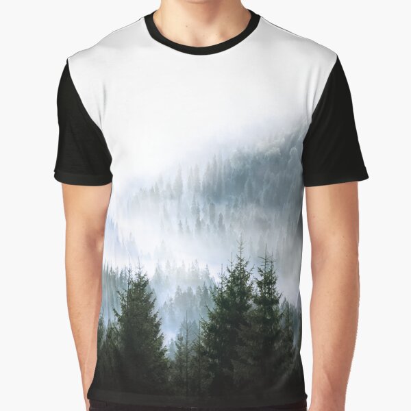 Minimalistic Forest Photograph Print by Fangpunk T-Shirts, Hoodie, Sweatshirt | BlankRebels.com (Image 1)