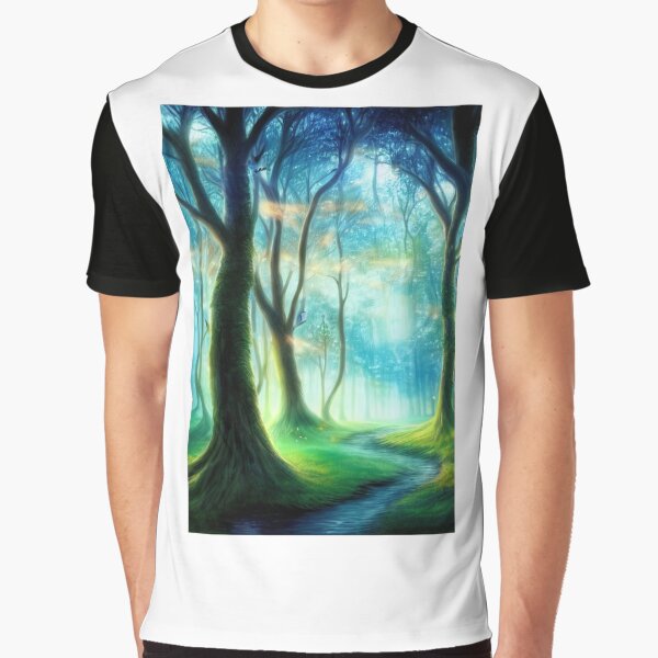 Fantasy Forest by The-Artful-Eye T-Shirts, Hoodie, Sweatshirt | BlankRebels.com (Image 1)