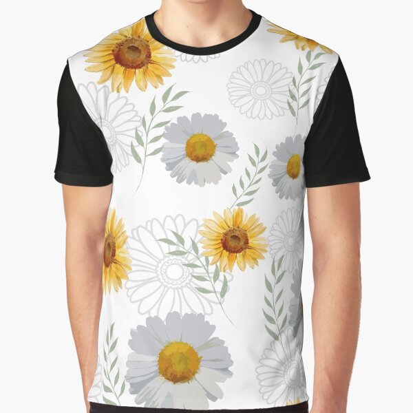 Flower Pattern by Kim_Seamless_Pattern T-Shirts, Hoodie, Sweatshirt | BlankRebels.com (Image 1)