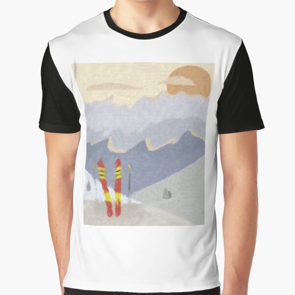 Snowy mountain by LEOEXPRESS T-Shirts, Hoodie, Sweatshirt | BlankRebels.com (Image 1)