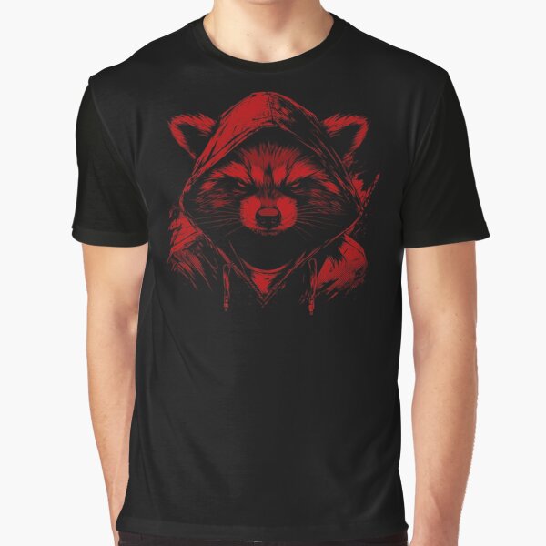 Skull Raccoon – Dark Tattoo Street Art by Fardel-Design T-Shirts, Hoodie, Sweatshirt | BlankRebels.com (Image 1)