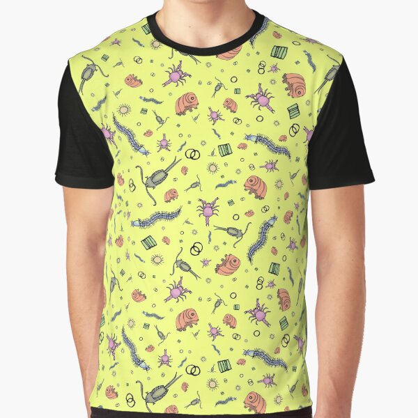 Microscopic Animals in Yellow by Nemki T-Shirts, Hoodie, Sweatshirt | BlankRebels.com (Image 1)
