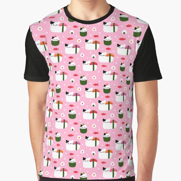 Sushi Cat Party by Peach Mochi T-Shirts, Hoodie, Sweatshirt | BlankRebels.com (Image 1)