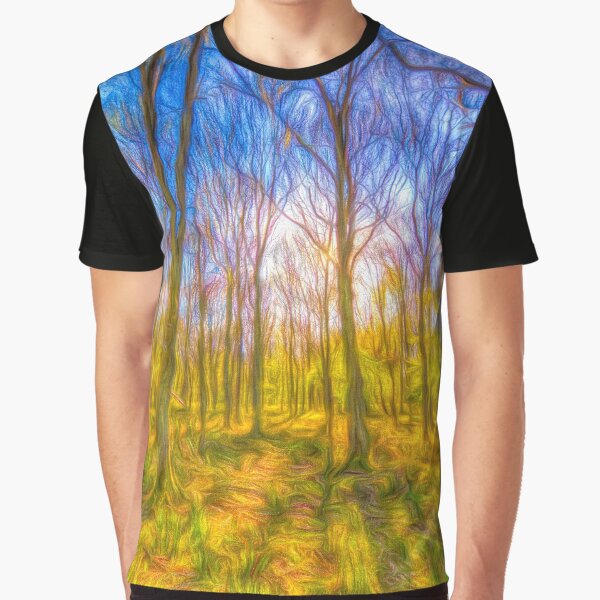 Warm Forest Art by Londonimages T-Shirts, Hoodie, Sweatshirt | BlankRebels.com (Image 1)