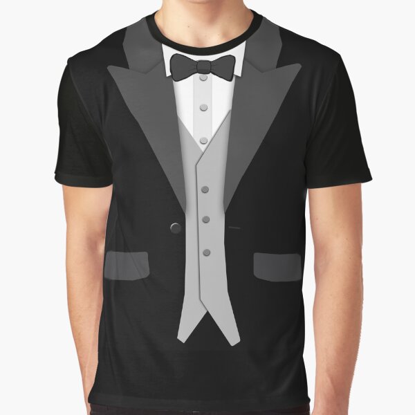 Black Tuxedo Bowtie and Vest by Jerry Lambert T-Shirts, Hoodie, Sweatshirt | BlankRebels.com (Image 1)