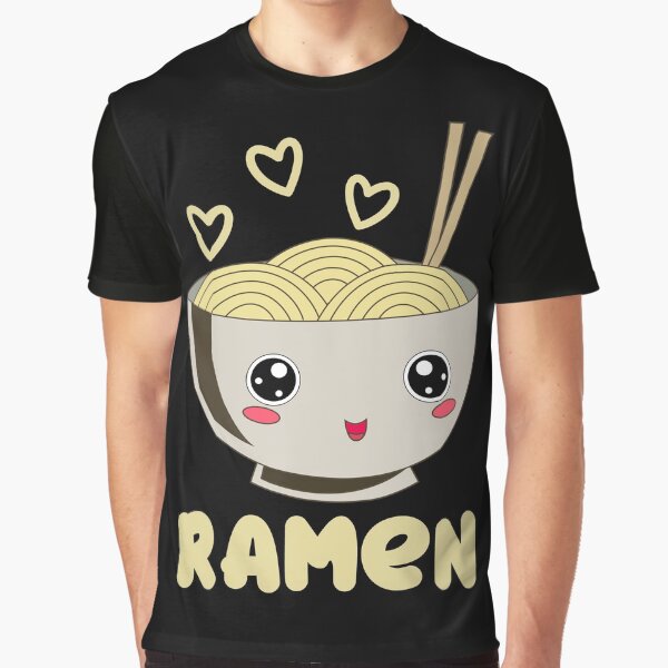 Kawaii Ramen Love Japanese Noodle Lover by Basti09 T-Shirts, Hoodie, Sweatshirt | BlankRebels.com (Image 1)