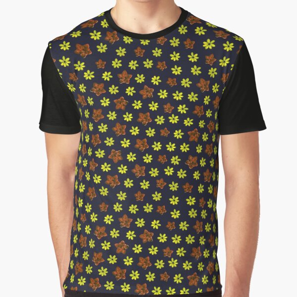 Yellow Daisy Pattern T-Shirts, Hoodie, Sweatshirt