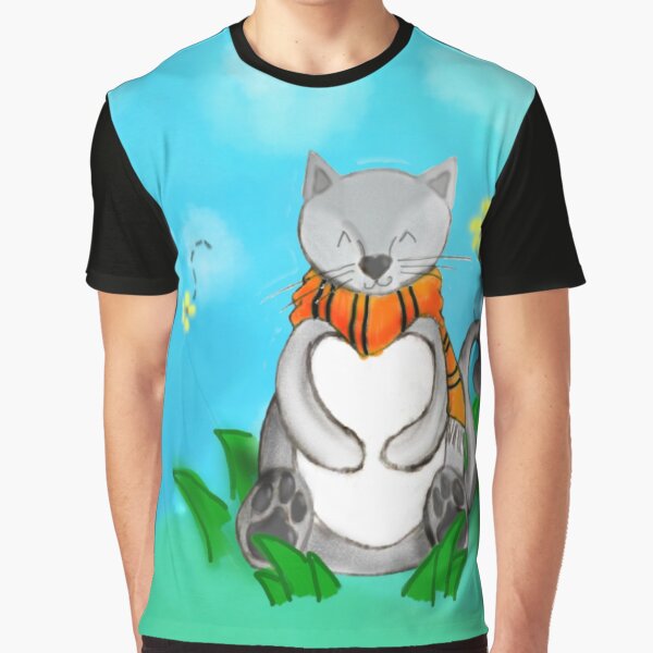 Cuddly Kitty by ThatGirlDoodles T-Shirts, Hoodie, Sweatshirt | BlankRebels.com (Image 1)