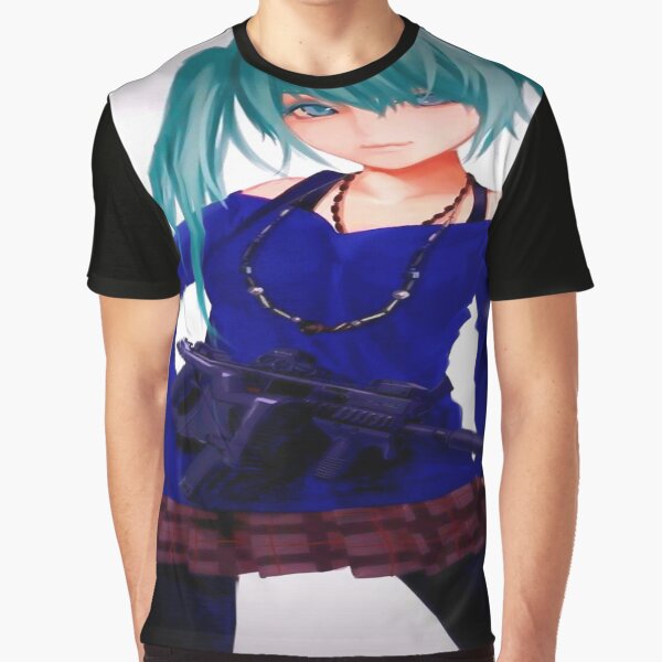 Manga girl by RedVico T-Shirts, Hoodie, Sweatshirt | BlankRebels.com (Image 1)