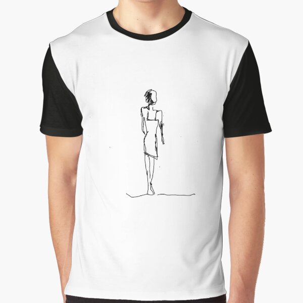 Minimal body - sketch woman by chalia87 T-Shirts, Hoodie, Sweatshirt | BlankRebels.com (Image 1)