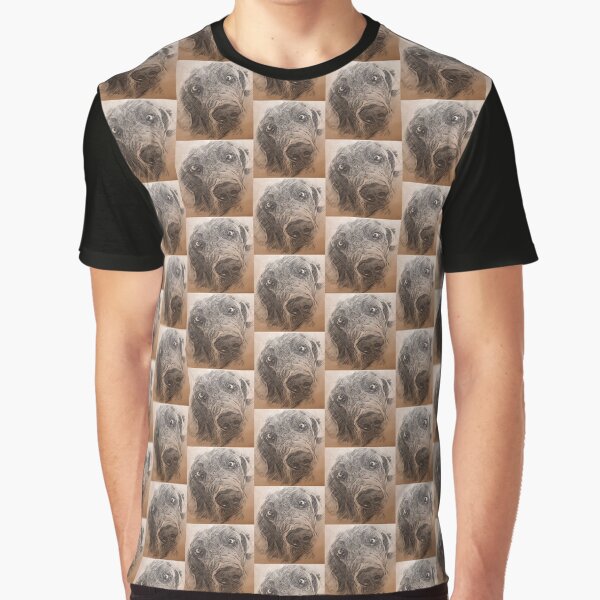 Cross eyed Great Dane - Fusain style by HeckaDoodleDo T-Shirts, Hoodie, Sweatshirt | BlankRebels.com (Image 1)