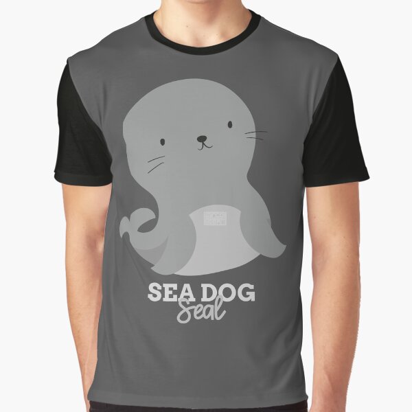 Funny Animal Name Meme Sea Dog SEAL by porcodiseno T-Shirts, Hoodie, Sweatshirt | BlankRebels.com (Image 1)