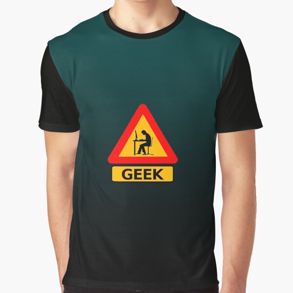 Funny Geek Sign by shabzdesigns T-Shirts, Hoodie, Sweatshirt | BlankRebels.com (Image 1)