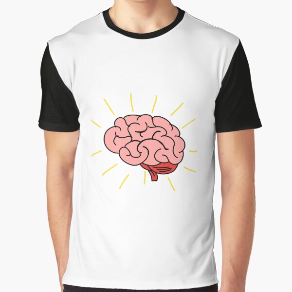 Brain cartoon style by Artkitokri T-Shirts, Hoodie, Sweatshirt | BlankRebels.com (Image 1)
