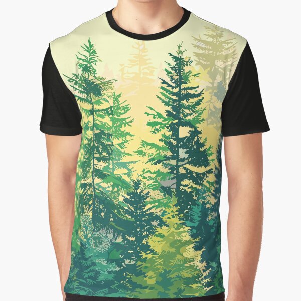 FOREST LAYERS BURSTING WITH COLOR by Wander X Design T-Shirts, Hoodie, Sweatshirt | BlankRebels.com (Image 1)
