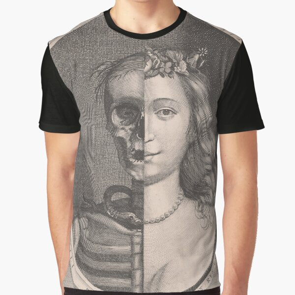 Dark Academia Skeleton Girl Gothic Drawing by Kink Collective T-Shirts, Hoodie, Sweatshirt | BlankRebels.com (Image 1)