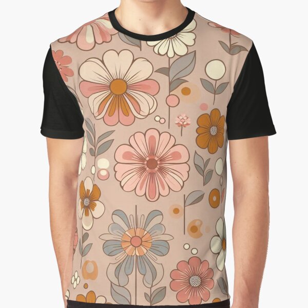 Vintage Floral Garden Pattern by Furbulous Faces T-Shirts, Hoodie, Sweatshirt | BlankRebels.com (Image 1)