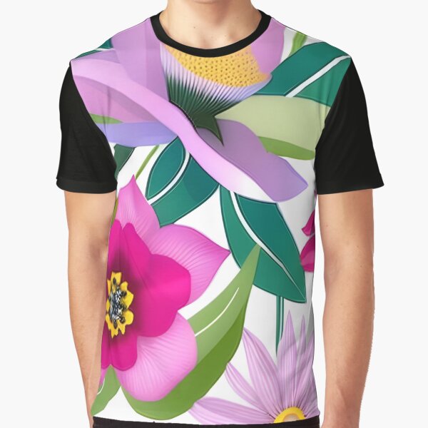 Abstract Floral Pattern by calibrit T-Shirts, Hoodie, Sweatshirt | BlankRebels.com (Image 1)