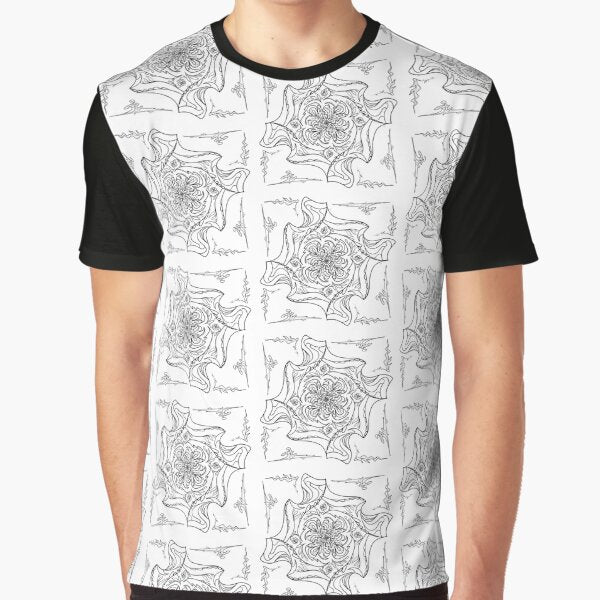 Gothic Tile Pattern by Teresa Agnes T-Shirts, Hoodie, Sweatshirt | BlankRebels.com (Image 1)