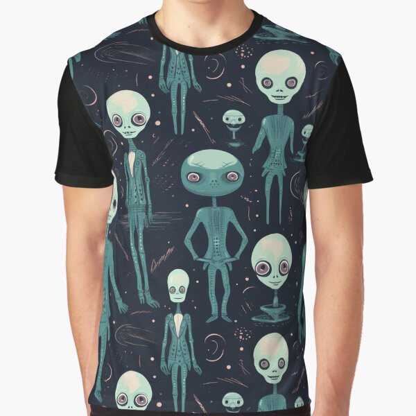 Dark Academia Aliens by Nicholas Panek T-Shirts, Hoodie, Sweatshirt | BlankRebels.com (Image 1)