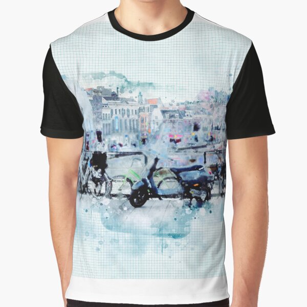 sketch Amsterdam 4 by Ariadna de Raadt T-Shirts, Hoodie, Sweatshirt | BlankRebels.com (Image 1)