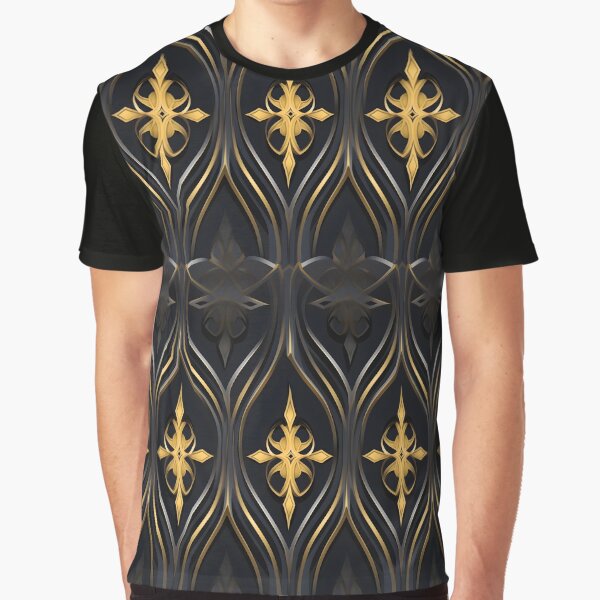 Seamless Gothic Art Tile Pattern by ZeptepiPatterns T-Shirts, Hoodie, Sweatshirt | BlankRebels.com (Image 1)