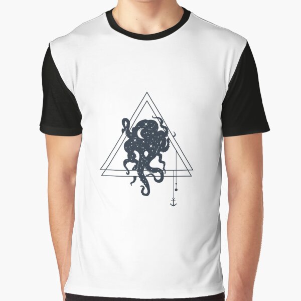 Octopus. Geometric Style by Sloth Astronaut T-Shirts, Hoodie, Sweatshirt | BlankRebels.com (Image 1)